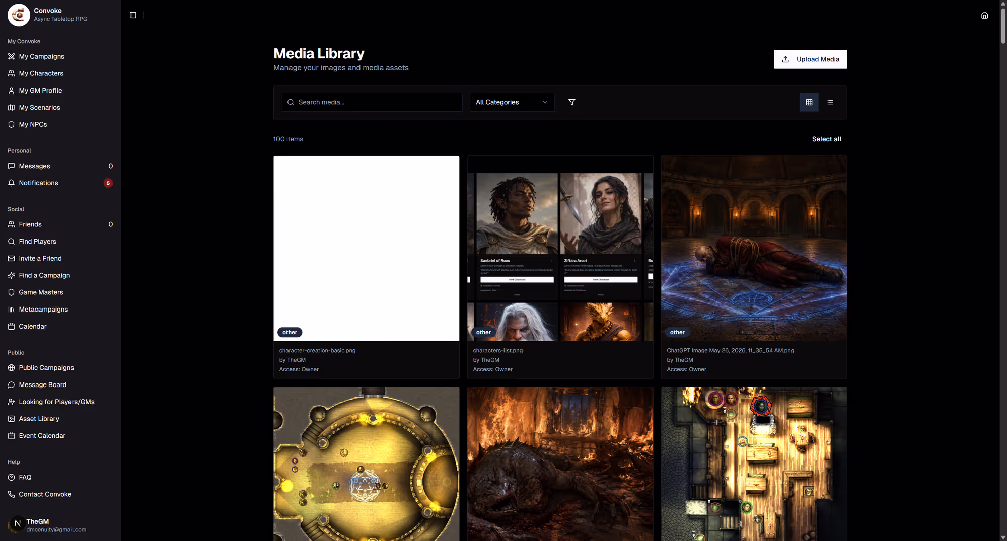 Open the Asset Library