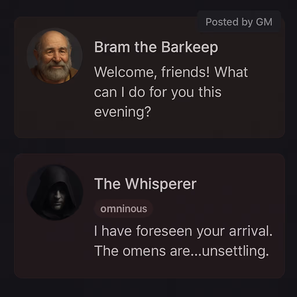 GM as NPC