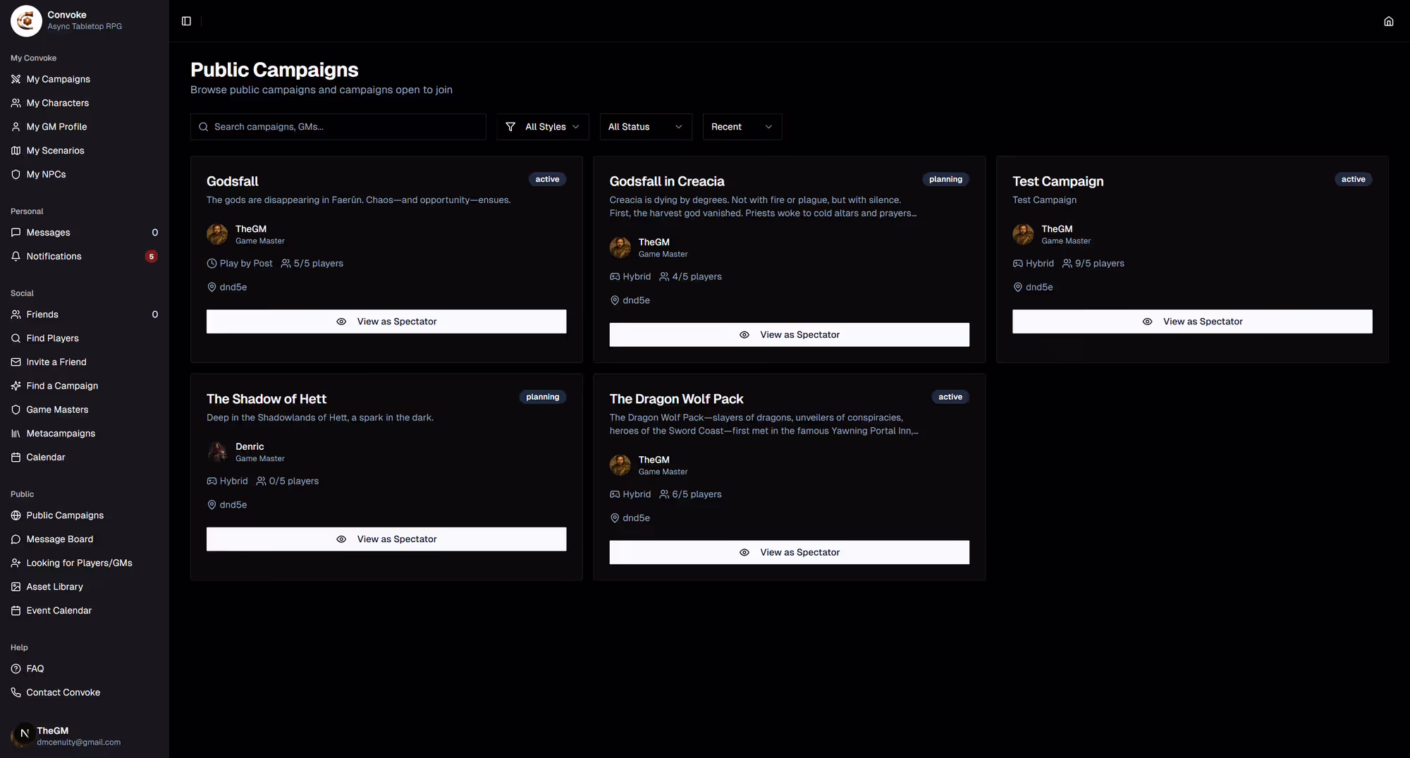 Review Campaign Details