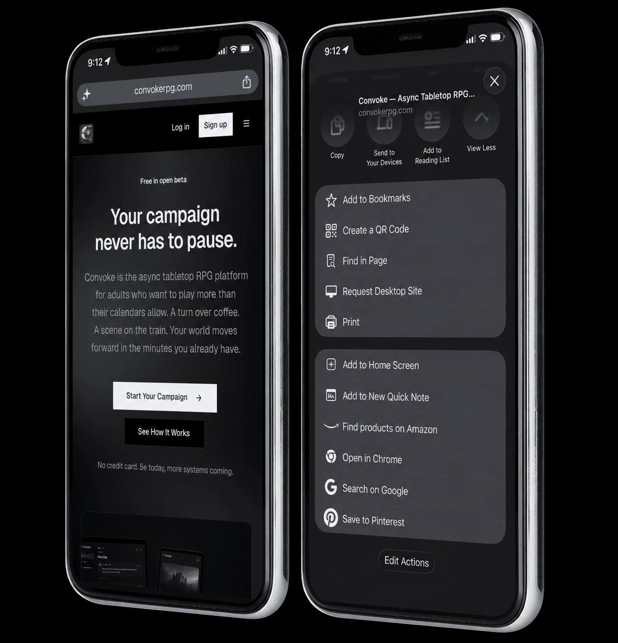 Install it like a real app