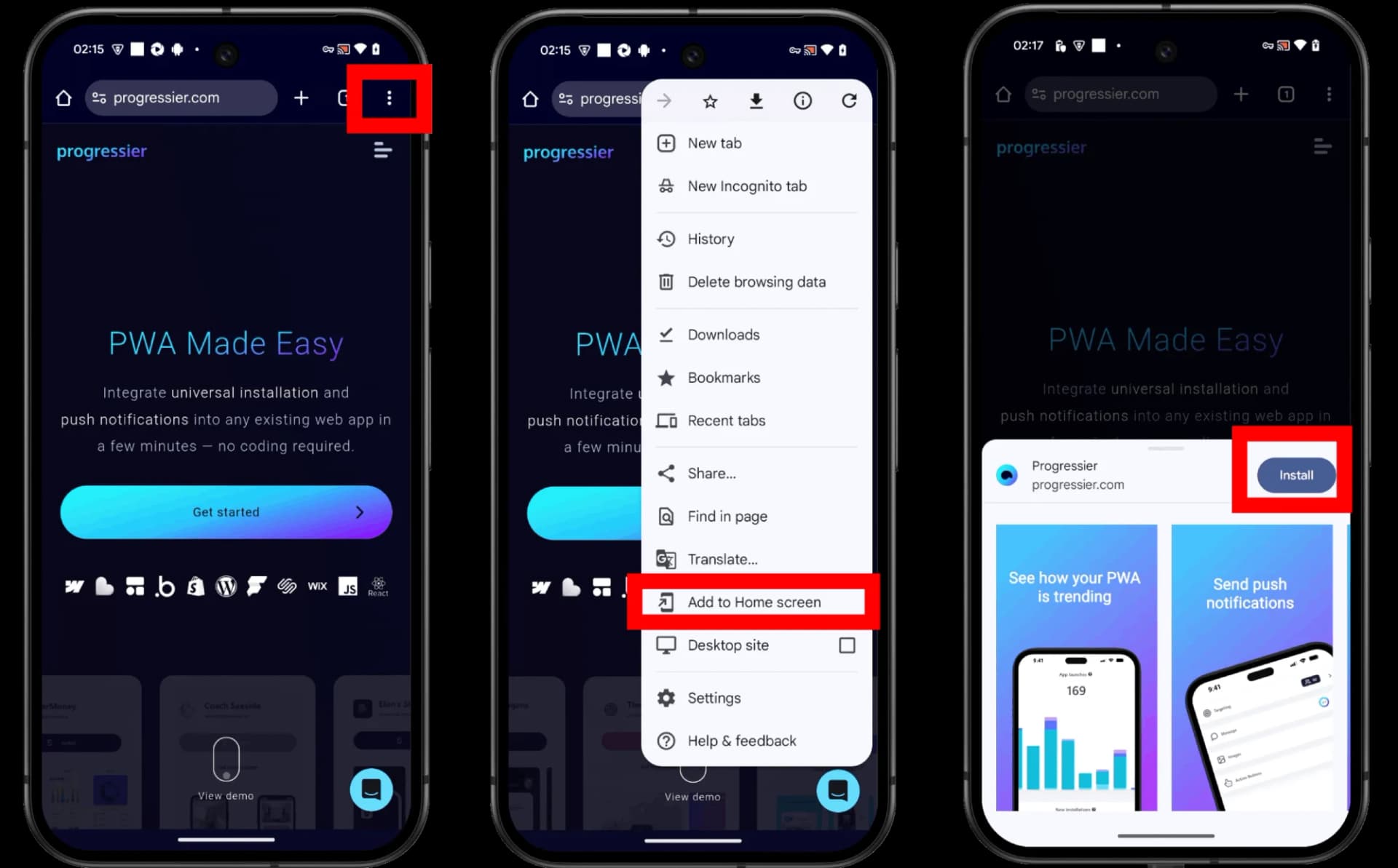 Get Push Notifications on Android