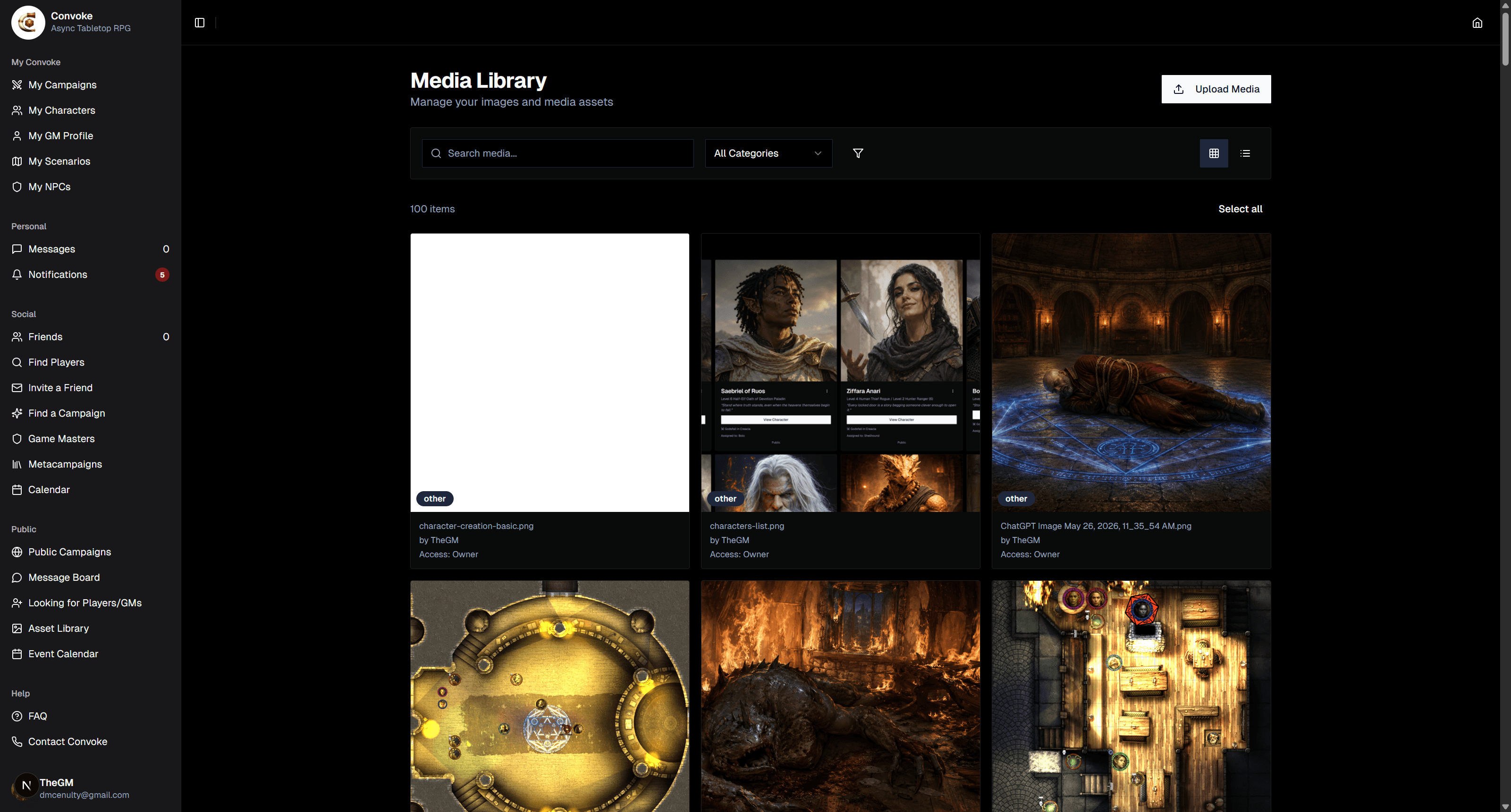 Open the Asset Library