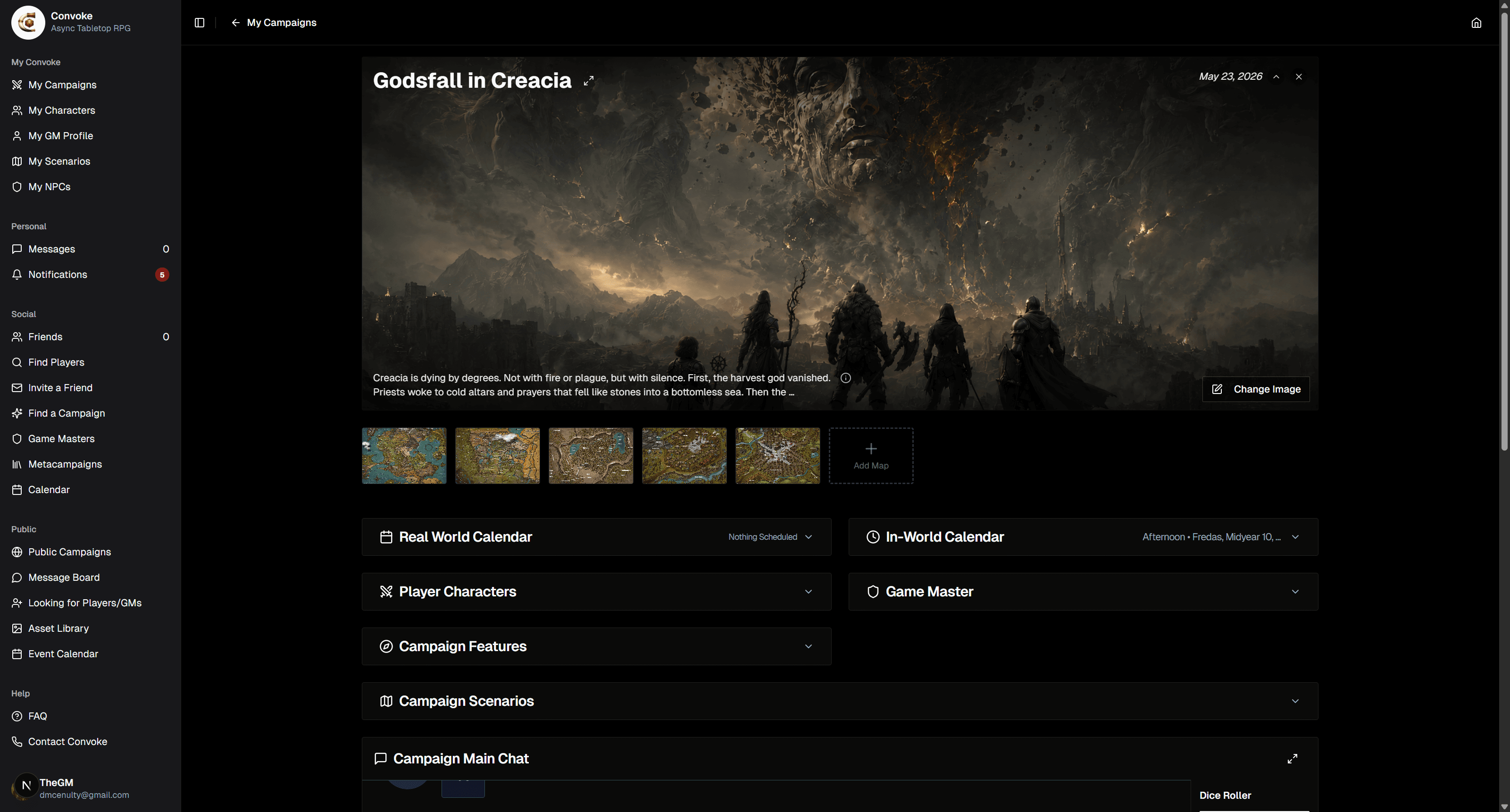 Find the Campaign Chat